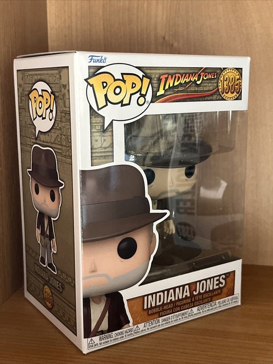 Funko Indiana Jones Disney the Dial of Destiny 1385 Pop In Stock 🇬🇧 Uk Exc - SOScollectible