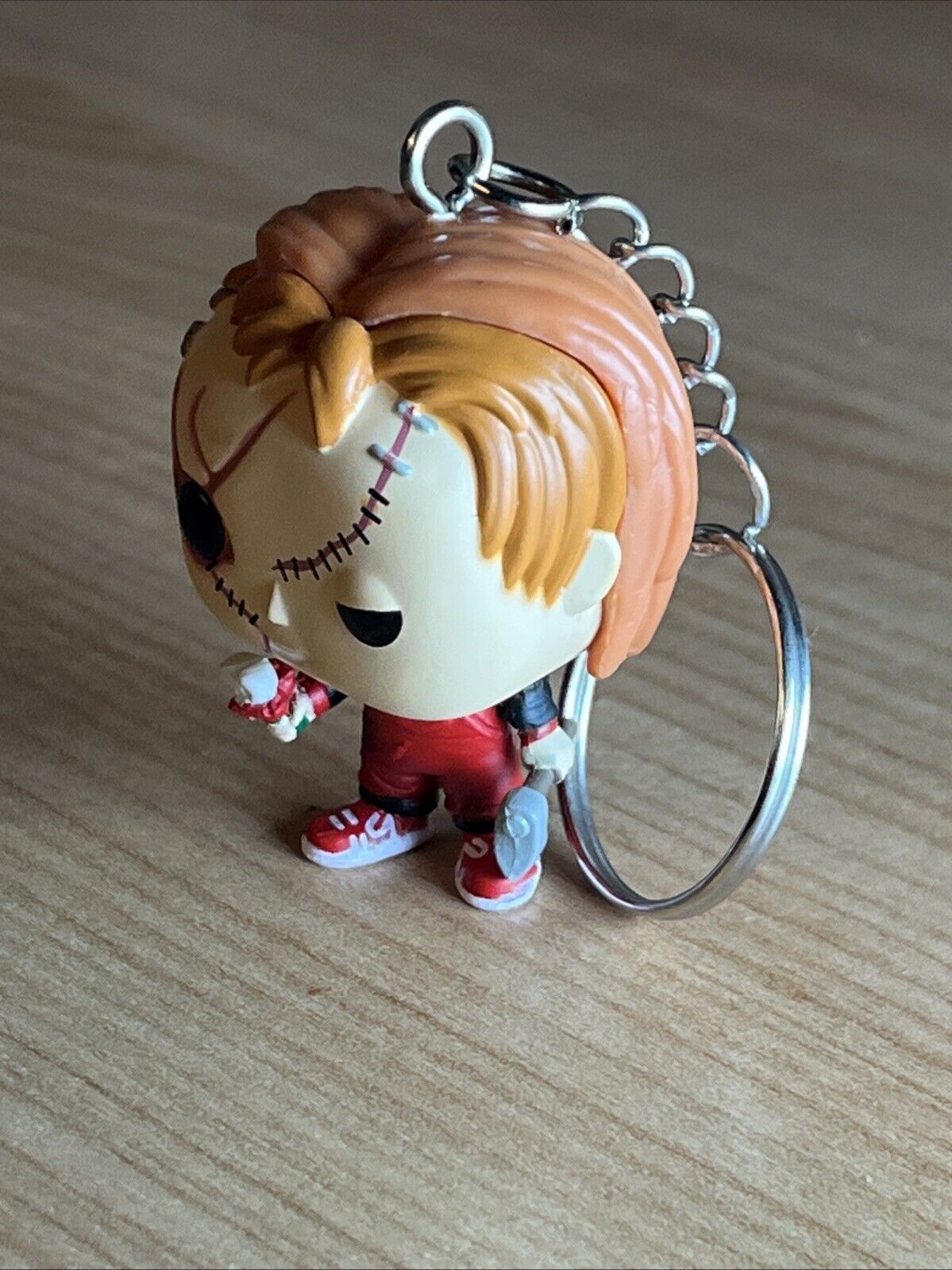 Funko Pocket Pop! Bloody Chucky Exc Custom Key Ring Keychain Bride of Chucky - SOScollectible