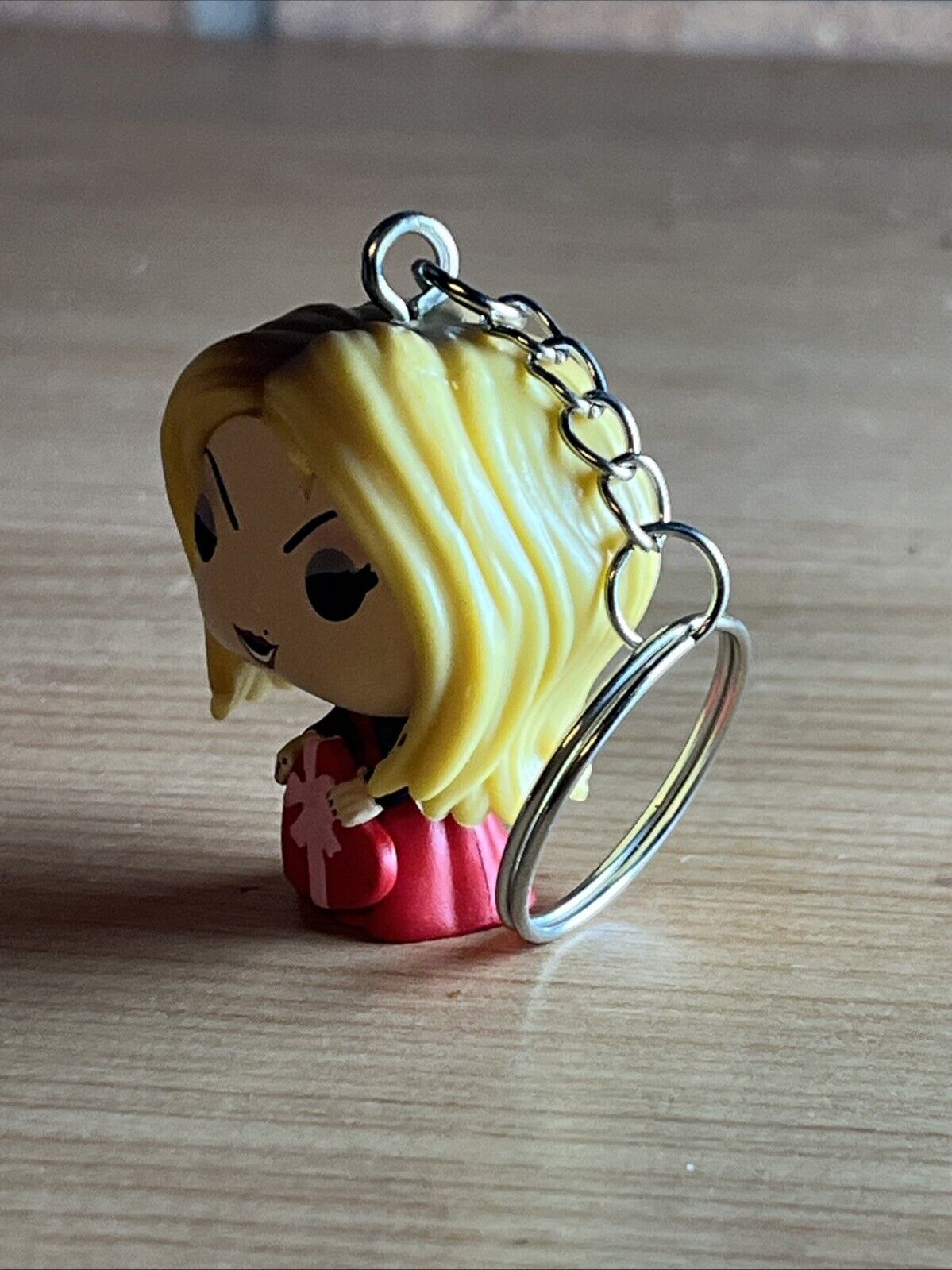 Funko Pocket Pop! Bloody Tiffany Exc Custom Key Ring Keychain Bride of Chucky - SOScollectible