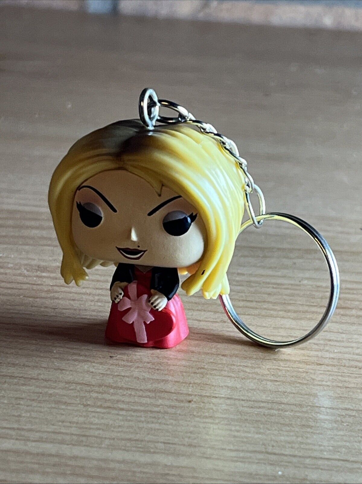 Funko Pocket Pop! Bloody Tiffany Exc Custom Key Ring Keychain Bride of Chucky - SOScollectible