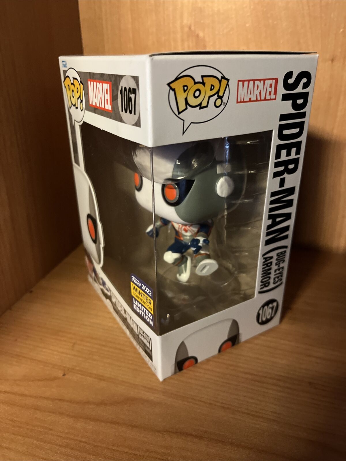 Funko Pop #1067 Spider - Man (Bug Eyes Armor) Vinyl Figurine, 2022 LTD EDT, BNIB - SOScollectible