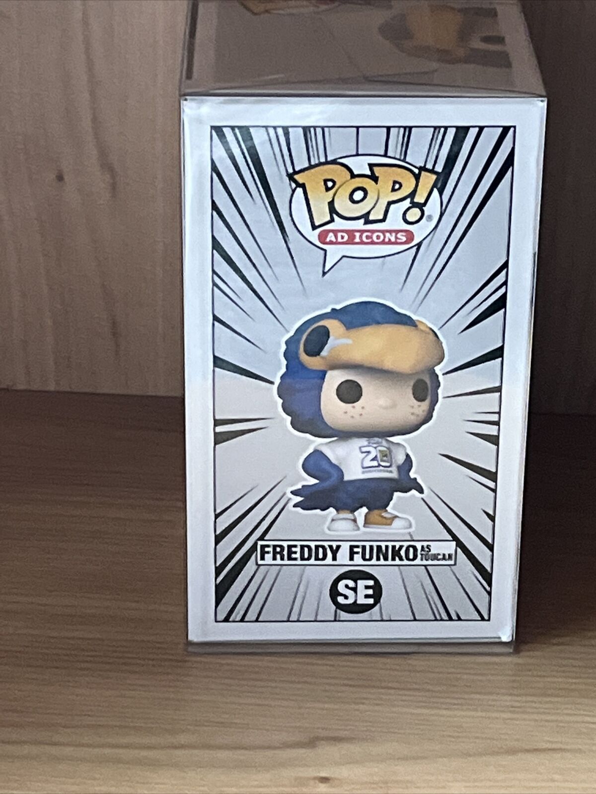 Funko Pop 2023 SDCC Official Freddy Funko as Toucan SE Mascot In Stock San Dieg - SOScollectible