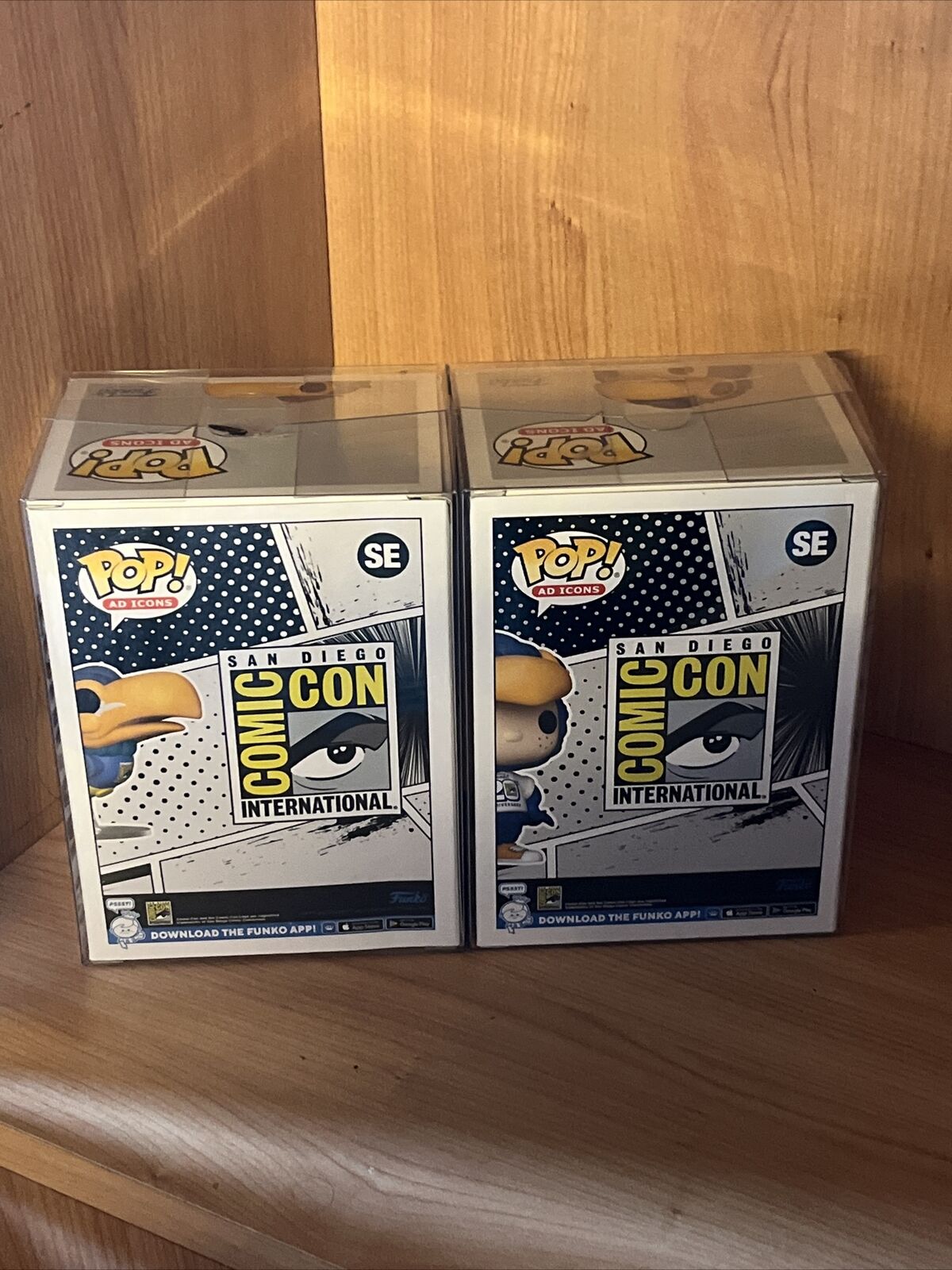 Funko Pop 2023 SDCC Official Freddy Funko as Toucan & Toucan SE Mascots New - SOScollectible