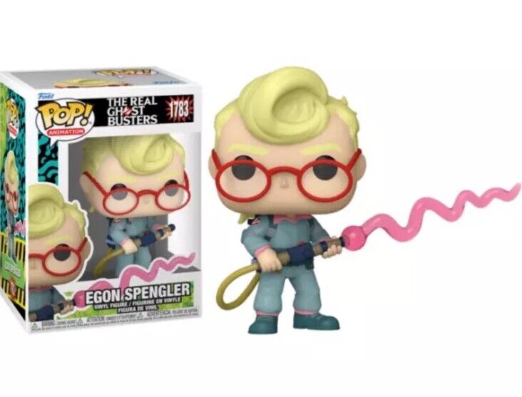 Funko POP! Animation The Real Ghostbusters Set of 4 Egon Ray Slimer In StkBegFeb - SOScollectible