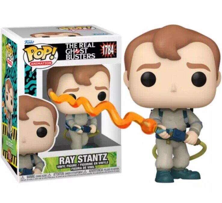 Funko POP! Animation The Real Ghostbusters Set of 4 Egon Ray Slimer In StkBegFeb - SOScollectible