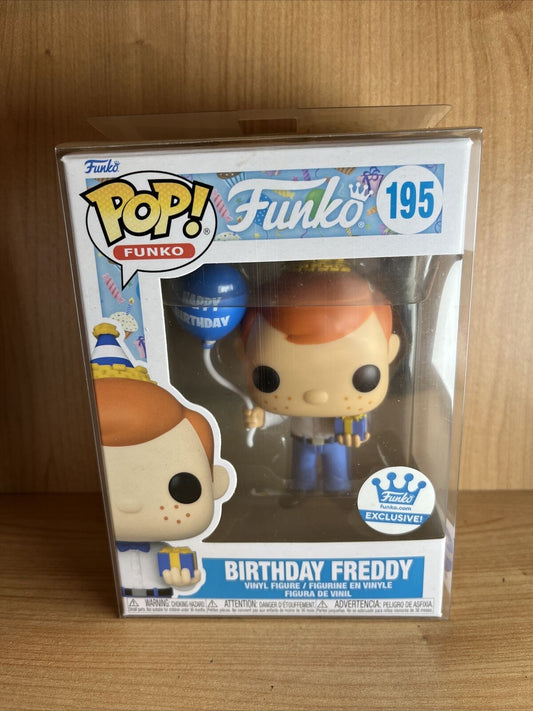 FUNKO POP ! BIRTHDAY FREDDY 195 FUNKO EXCLUSIVE POP FUNKO Gift 🎁 - SOScollectible