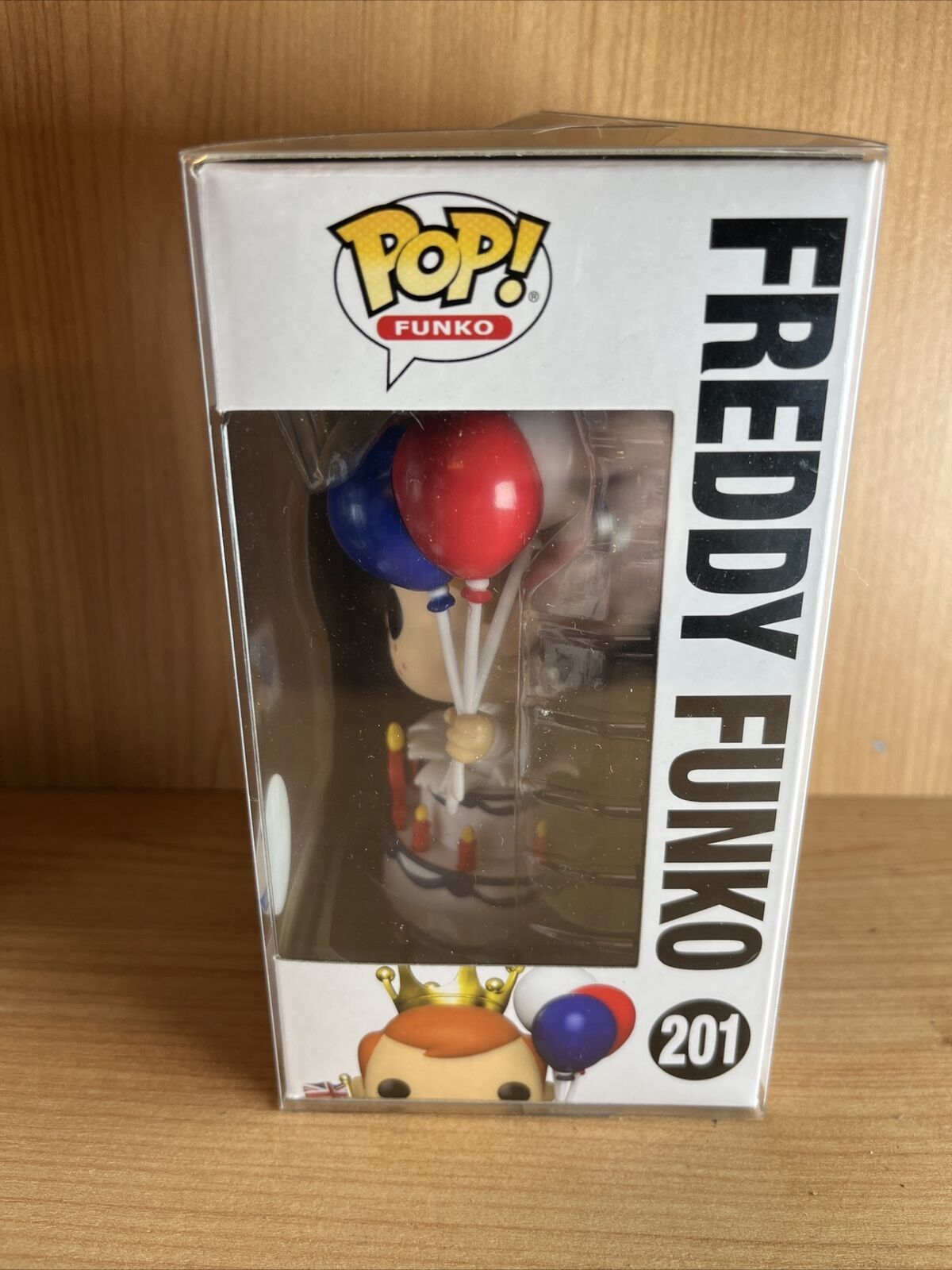 Funko Pop! Birthday Freddy Funko In Cake #201 (EXCLUSIVE!) - New Gift - SOScollectible