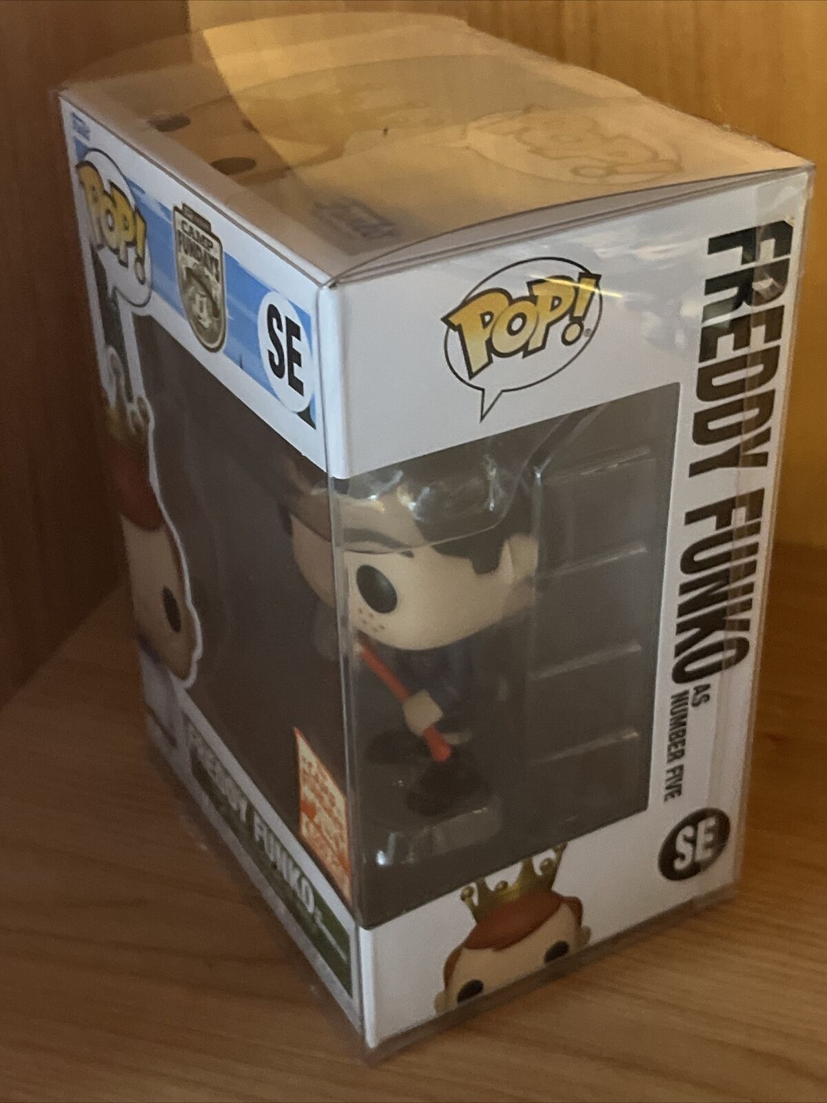 Funko Pop! Camp Fun Days SDCC 2023 Freddy Number Five 5 LE4500 Umbrella Academy - SOScollectible