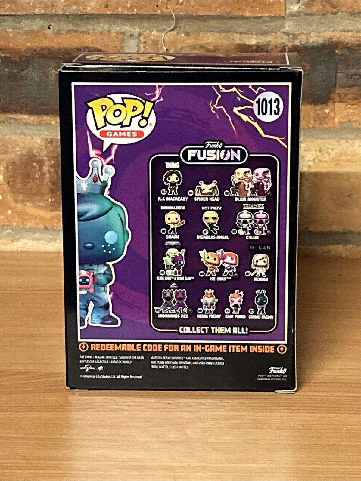 Funko POP! COSMIC FREDDY FUNKO FUSION Ltd Ed Game Exc In Stock Now Gift Code - SOScollectible