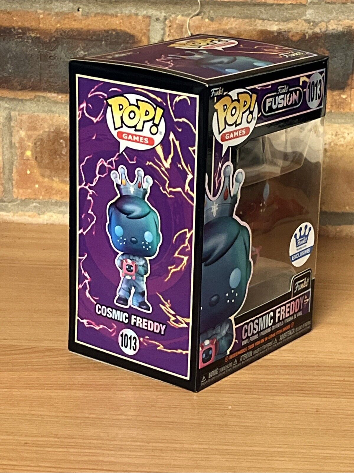 Funko POP! COSMIC FREDDY FUNKO FUSION Ltd Ed Game Exc In Stock Now Gift Code - SOScollectible