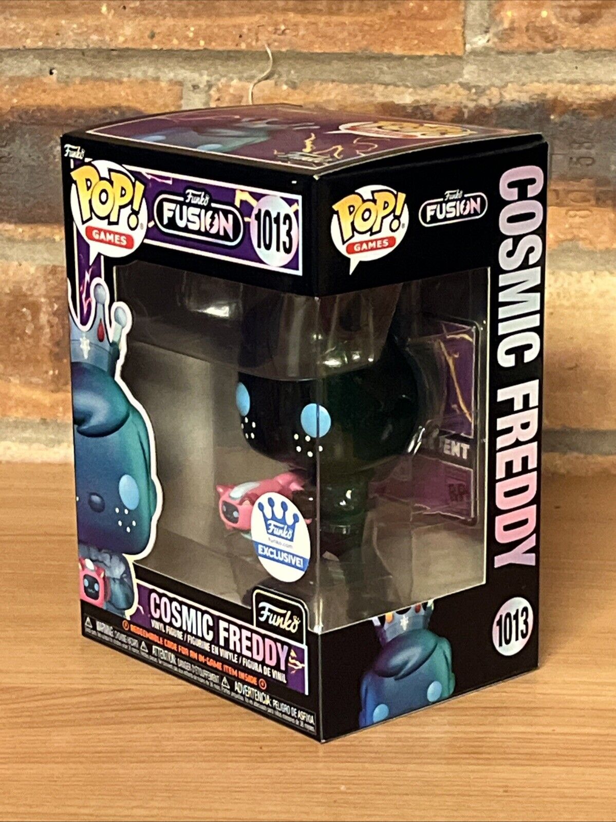 Funko POP! COSMIC FREDDY FUNKO FUSION Ltd Ed Game Exc In Stock Now Gift Code - SOScollectible