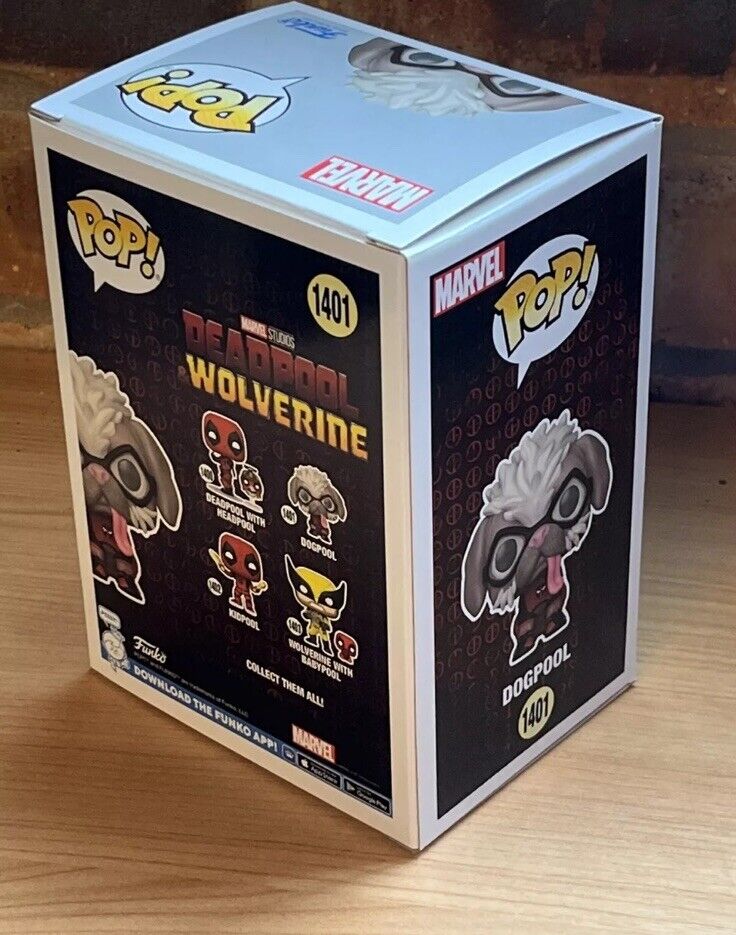 Funko Pop Dogpool Peggy Vinyl Marvel Deadpool Wolverine In Stk Now Last Few - SOScollectible