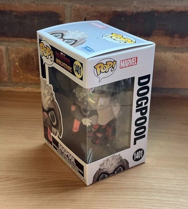 Funko Pop Dogpool Peggy Vinyl Marvel Deadpool Wolverine In Stk Now Last Few - SOScollectible