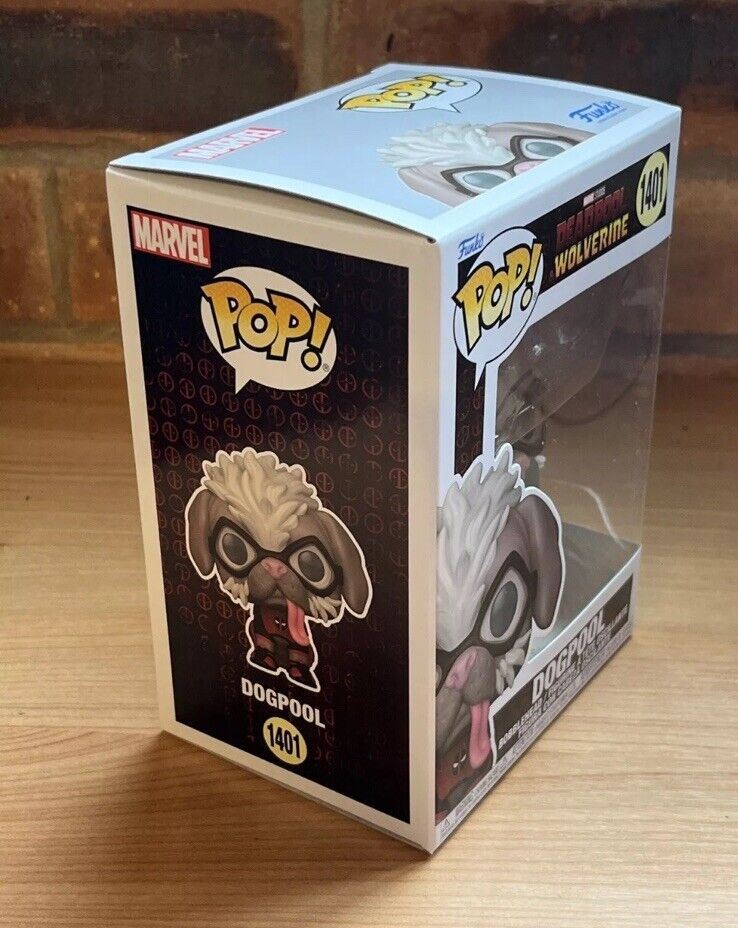 Funko Pop Dogpool Peggy Vinyl Marvel Deadpool Wolverine In Stk Now Last Few - SOScollectible