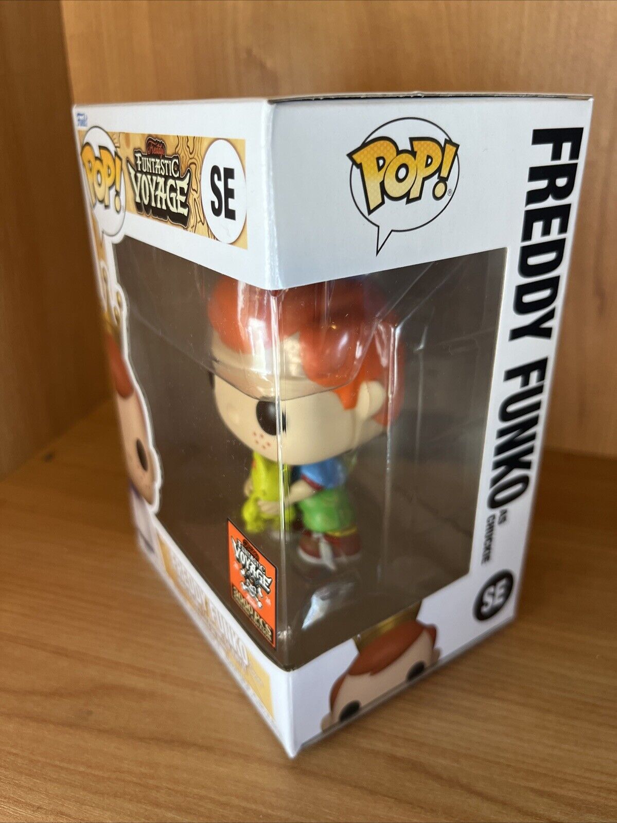 Funko Pop Funtastic Voyage Freddy Funko As Chuckie Rugrats - SOScollectible