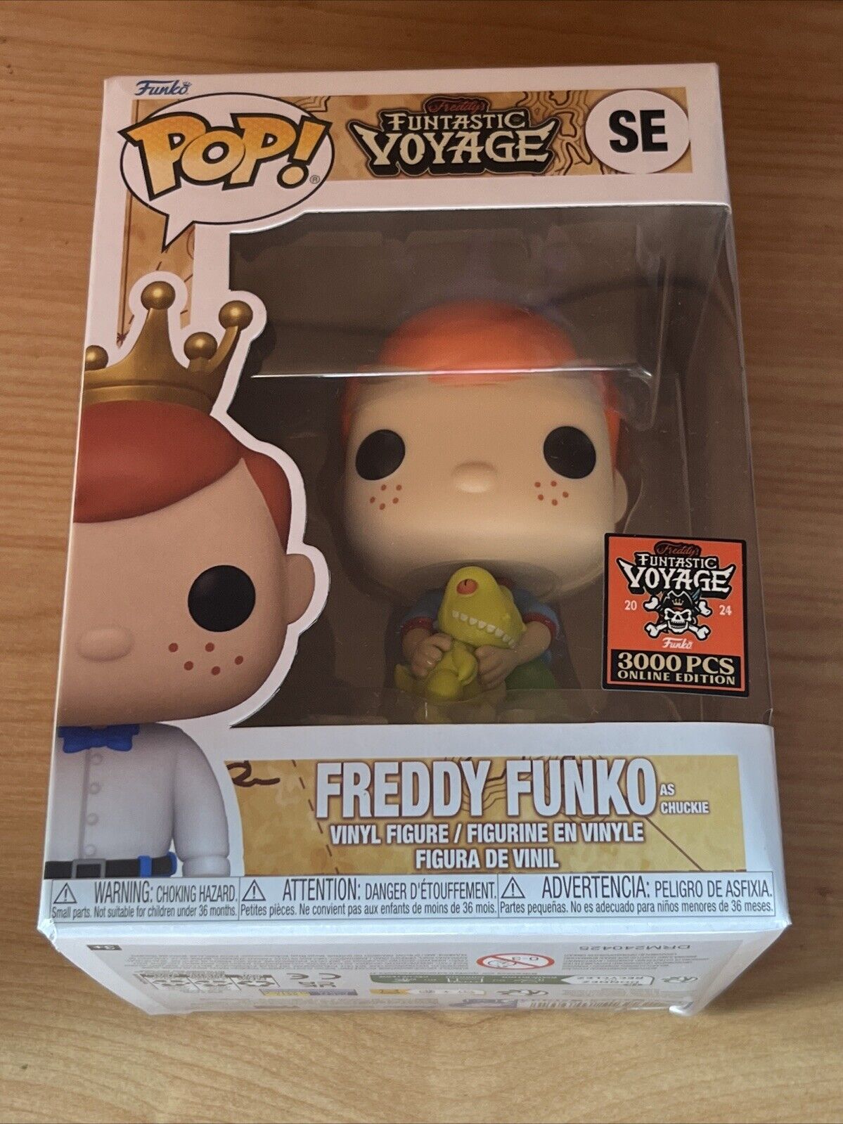 Funko Pop Funtastic Voyage Freddy Funko As Chuckie Rugrats - SOScollectible