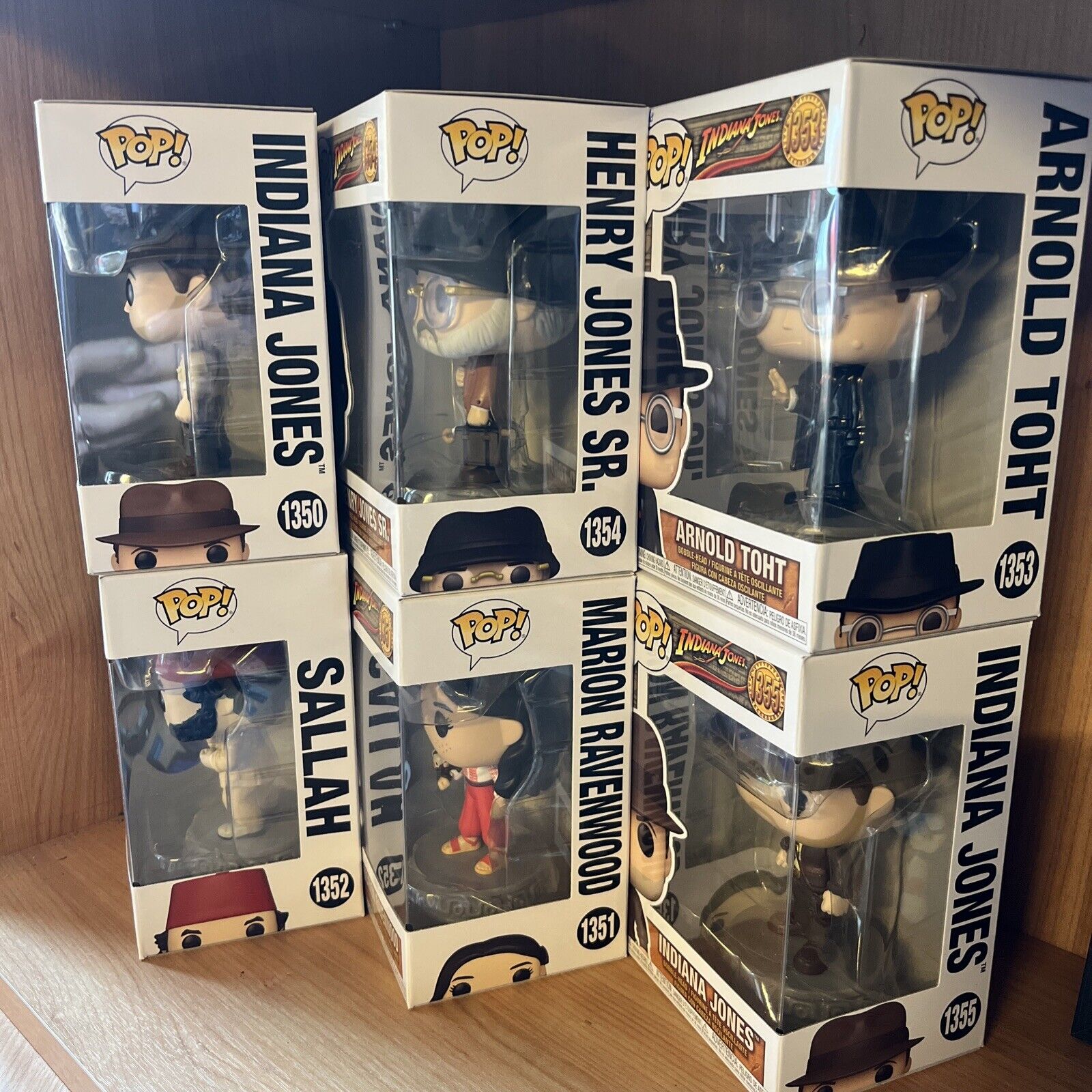 Funko Pop! Indiana Jones Temple Of Doom Set Light Up Indy And 6 Set Disney New - SOScollectible