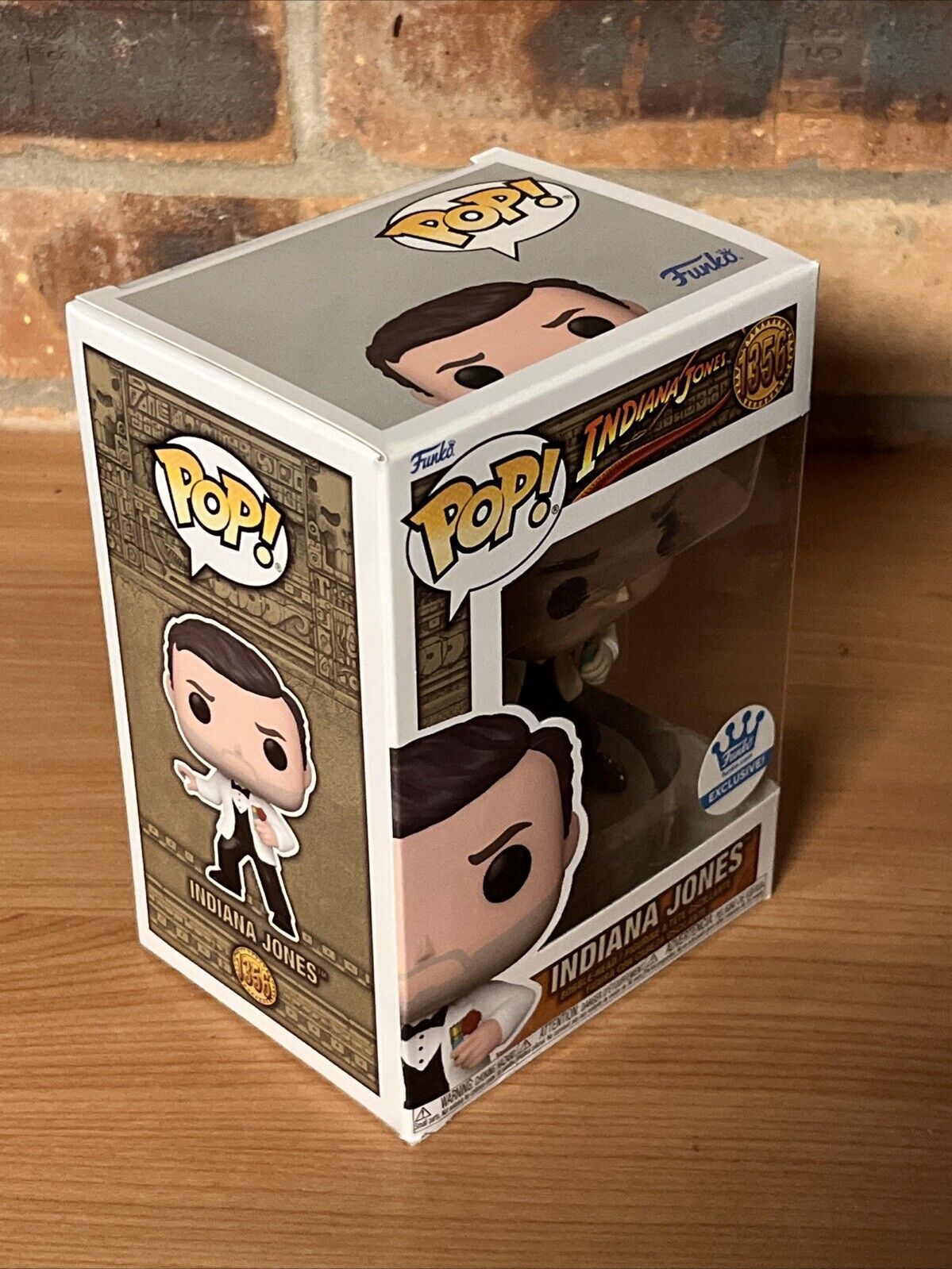 Funko Pop! Indiana Jones (White Suit) #1356 - Special Edition From Funko.com - SOScollectible