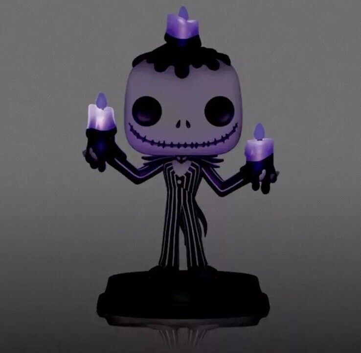 FUNKO POP JACK SKELLINGTON LIGHT UP THE NIGHTMARE BEFORE CHRISTMAS Horror - SOScollectible