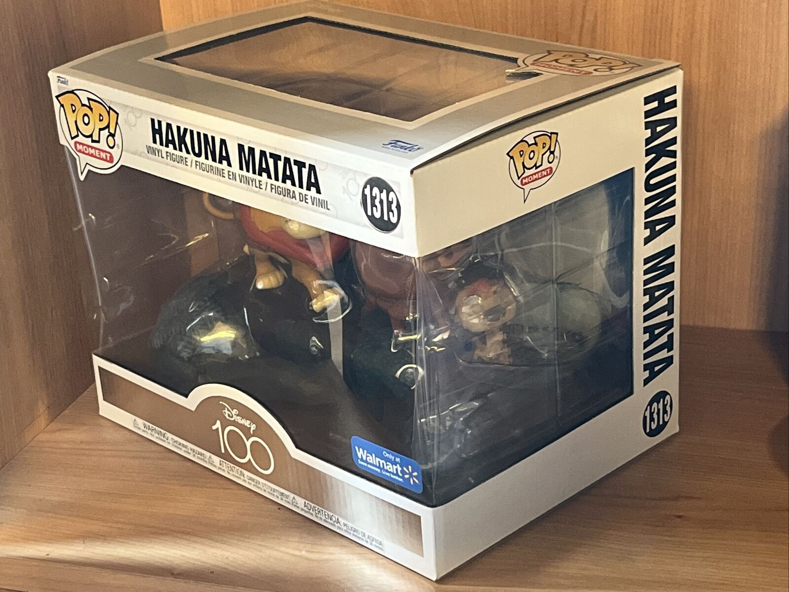 Funko Pop! Lion King Moment Mufasa Disney 100 #1313 Hakuna Matata Ltd Exc Movie - SOScollectible