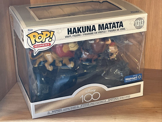 Funko Pop! Lion King Moment Mufasa Disney 100 #1313 Hakuna Matata Ltd Exc Movie - SOScollectible