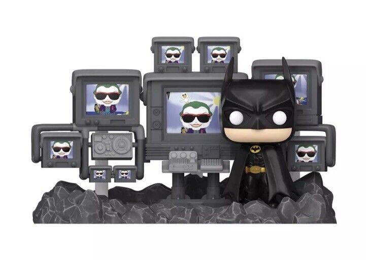 FUNKO POP MOMENT BATMAN IN BATCAVE BATMAN 85TH ANNIVERSARY In Stock This Wk - SOScollectible