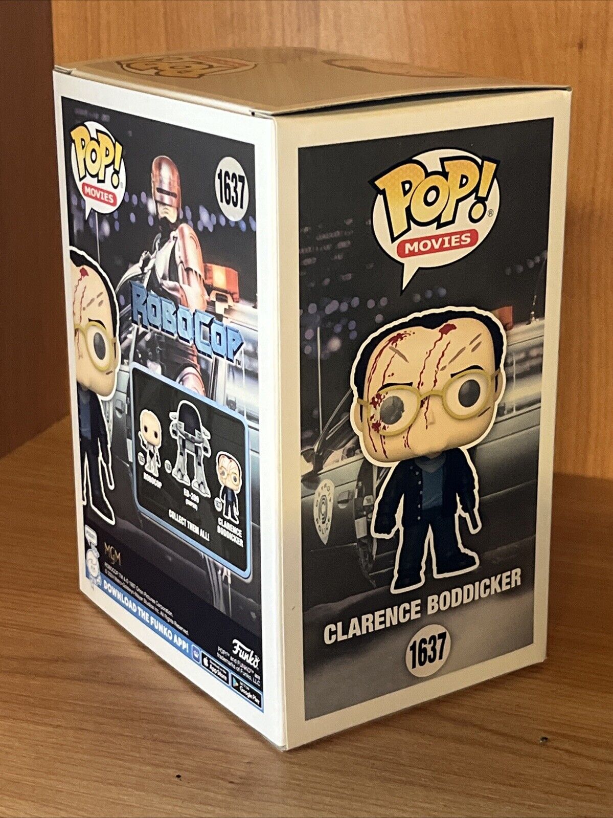 Funko Pop! Movies RoboCop Clarence Boddicker # 1637 Vinyl Figure In Stk Now - SOScollectible