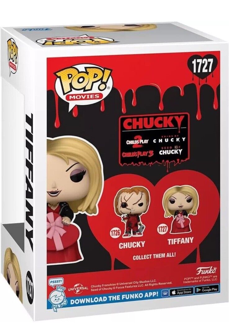 Funko Pop! Movies: Valentines - Tiffany With Box Chocolates In Stk Now Chucky - SOScollectible