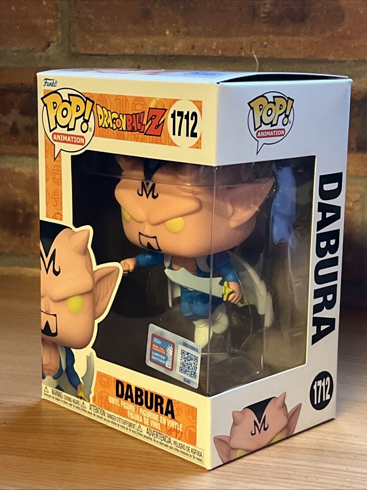 FUNKO POP NYCC 2024 Dragon Ball Z Dabura #1712 NYCC 2024 Con sticker In Stk Now - SOScollectible