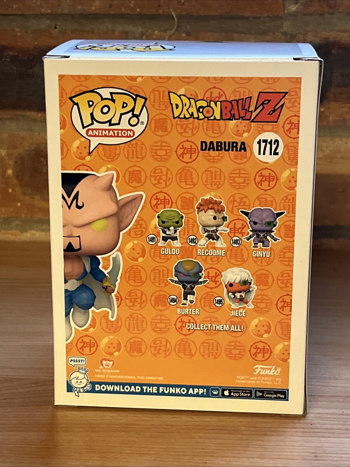 FUNKO POP NYCC 2024 Dragon Ball Z Dabura #1712 NYCC 2024 Con sticker In Stk Now - SOScollectible