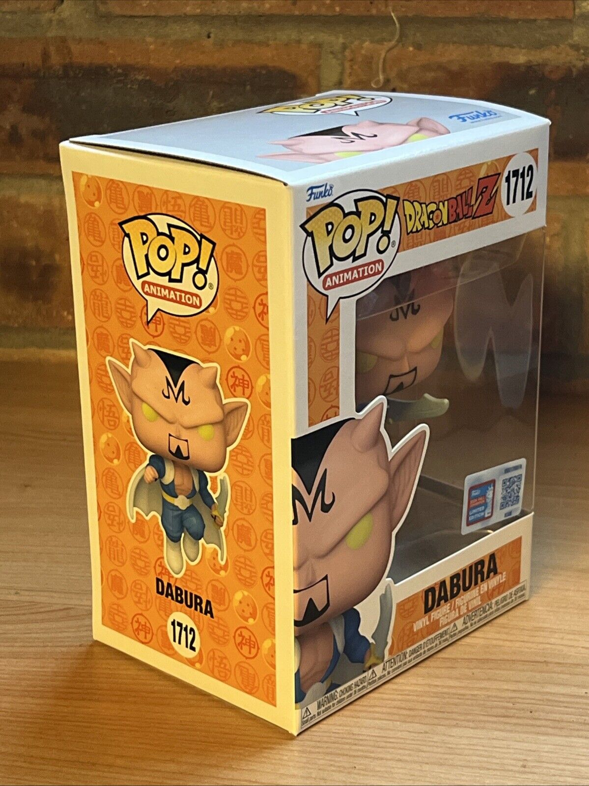 FUNKO POP NYCC 2024 Dragon Ball Z Dabura #1712 NYCC 2024 Con sticker In Stk Now - SOScollectible