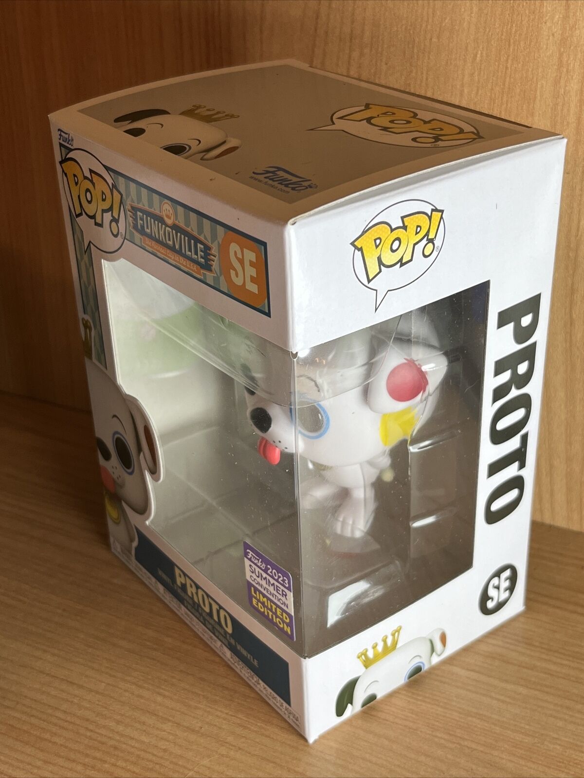 FUNKO POP! PROTO AND BLOCKBUSTER CARD #SE VINYL FIGURE SDCC 2023 LIMITED EDITION - SOScollectible