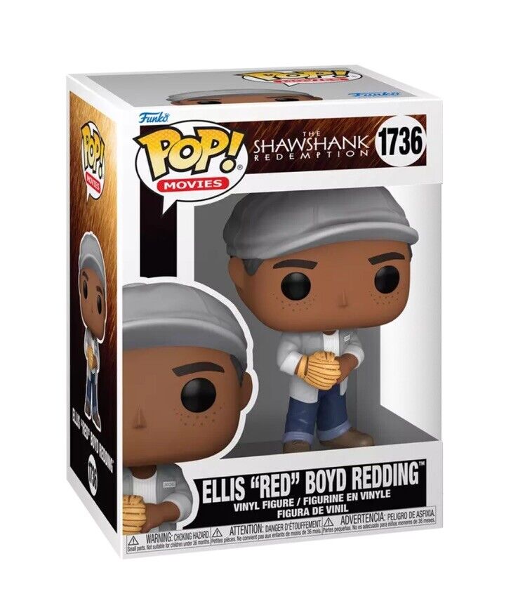 Funko Pop Red Andy Dufraine Cult Movies The Shawshank Redemption Set In Stk NOW - SOScollectible