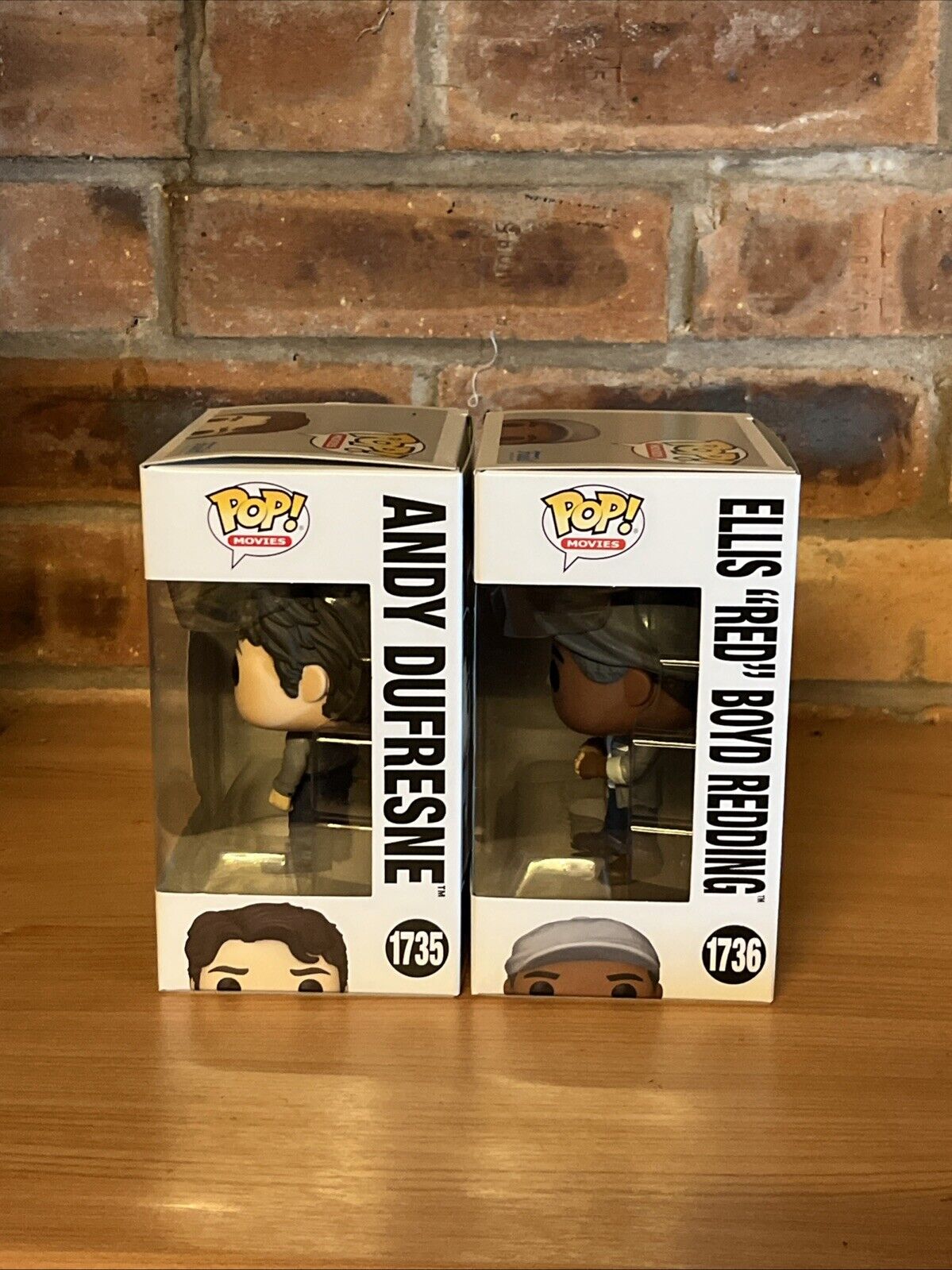 Funko Pop Red Andy Dufraine Cult Movies The Shawshank Redemption Set In Stk NOW - SOScollectible