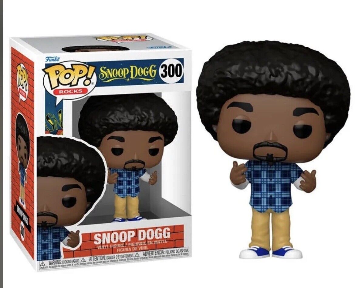 Funko POP! Rocks #300 Snoop Dogg (90s Afro) Tha Dogg House Collection - SOScollectible