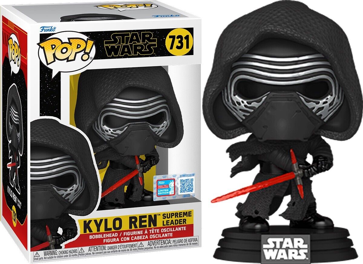 Funko Pop! Star Wars Kylo Ren Official NYCC 2024 Exclusive Gift Comic In Case - SOScollectible