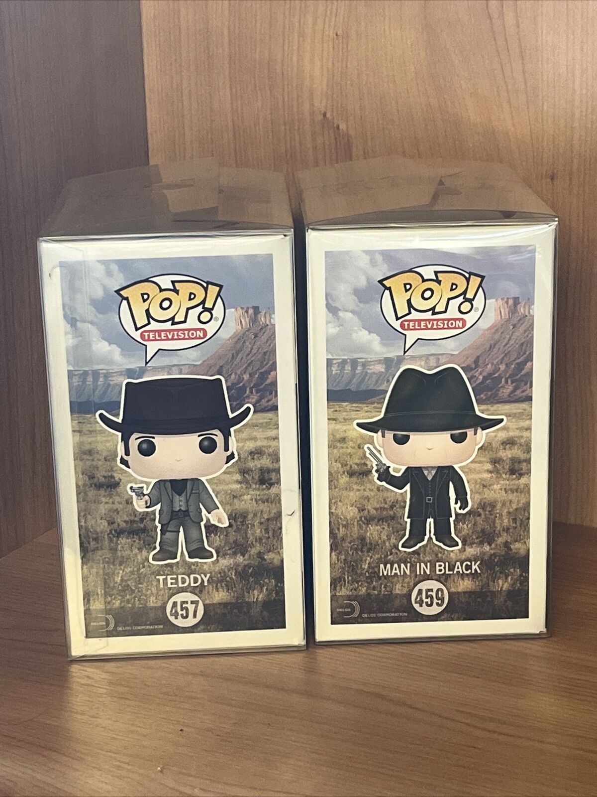 Funko POP - Television - Westworld - Teddy 457 Man In Black Vaulted UK Seller - SOScollectible