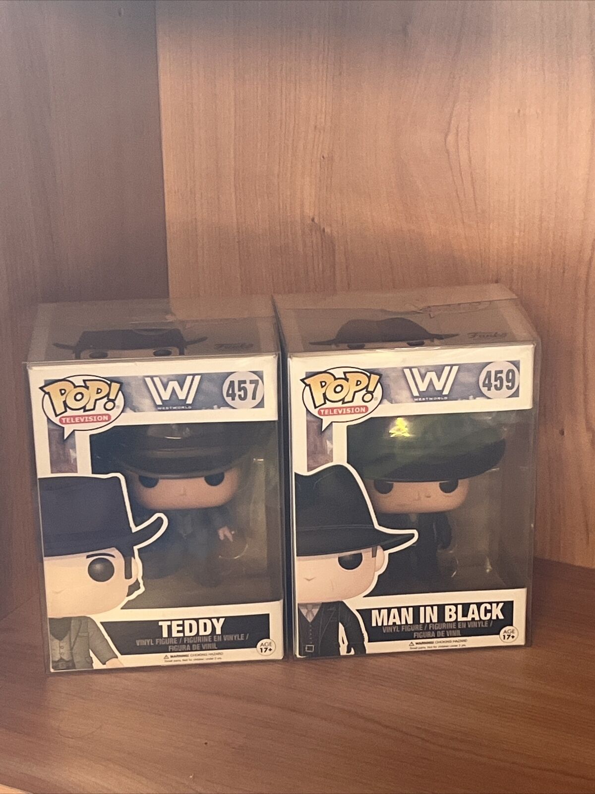 Funko POP - Television - Westworld - Teddy 457 Man In Black Vaulted UK Seller - SOScollectible