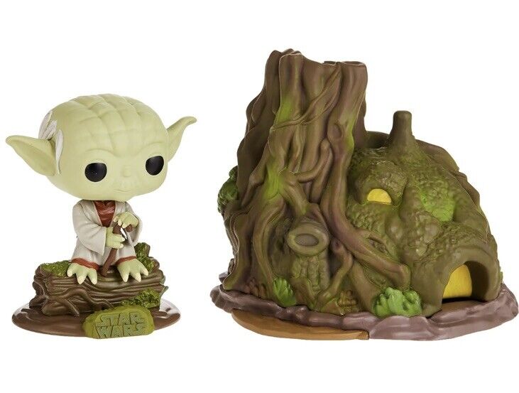 Funko Pop! Town: Star Wars - Yoda's Hut Large Collectible 40th Empire Strikes - SOScollectible