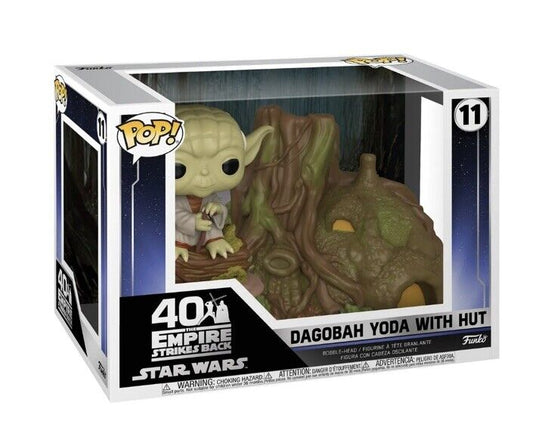 Funko Pop! Town: Star Wars - Yoda's Hut Large Collectible 40th Empire Strikes - SOScollectible