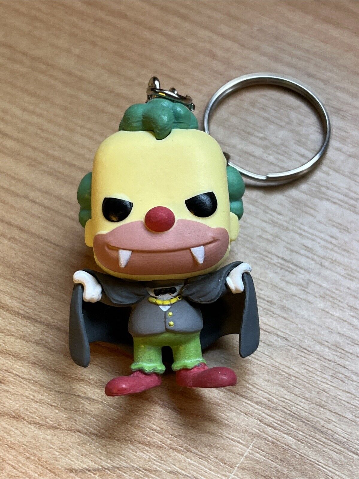 Funko Pop TV The Simpsons Treehouse of Horror Vampire Krusty Key Ring Keyring - SOScollectible