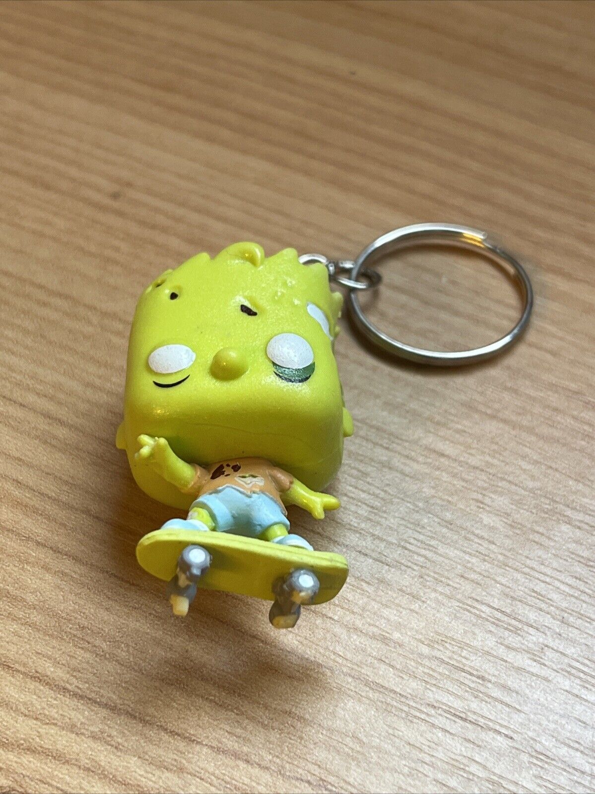 Funko POP Vinyl Keyring Key Ring The Simpsons Treehouse of Horror Zombie Bart - SOScollectible