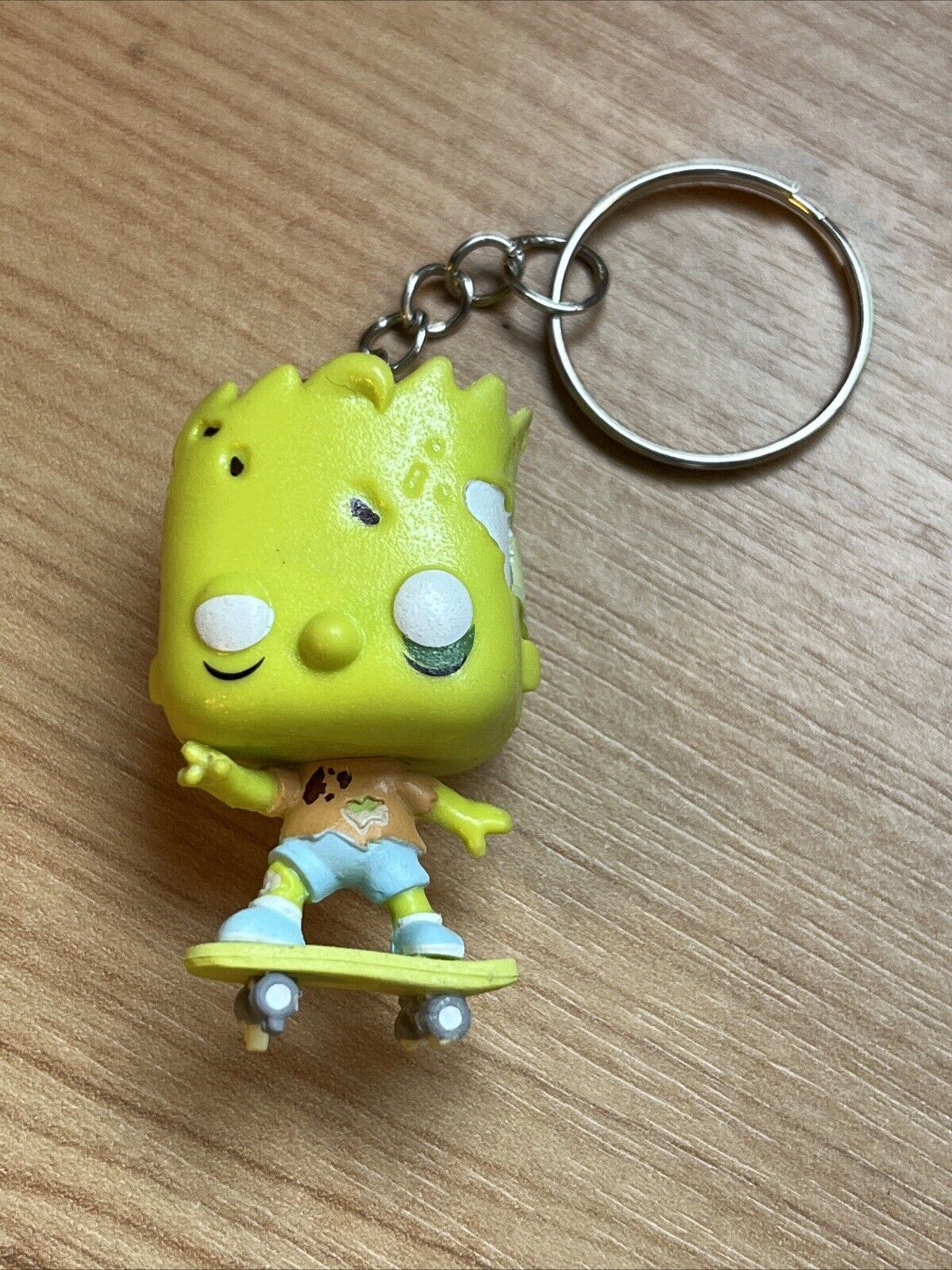 Funko POP Vinyl Keyring Key Ring The Simpsons Treehouse of Horror Zombie Bart - SOScollectible