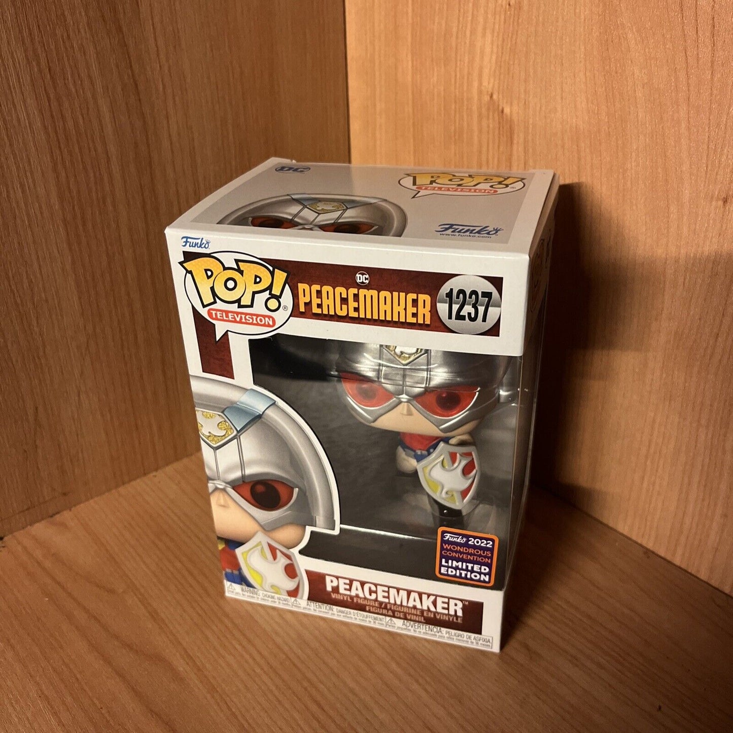 Funko Pop! Vinyl Television DC Comics Peacemaker (DCEU) #1237 - SOScollectible