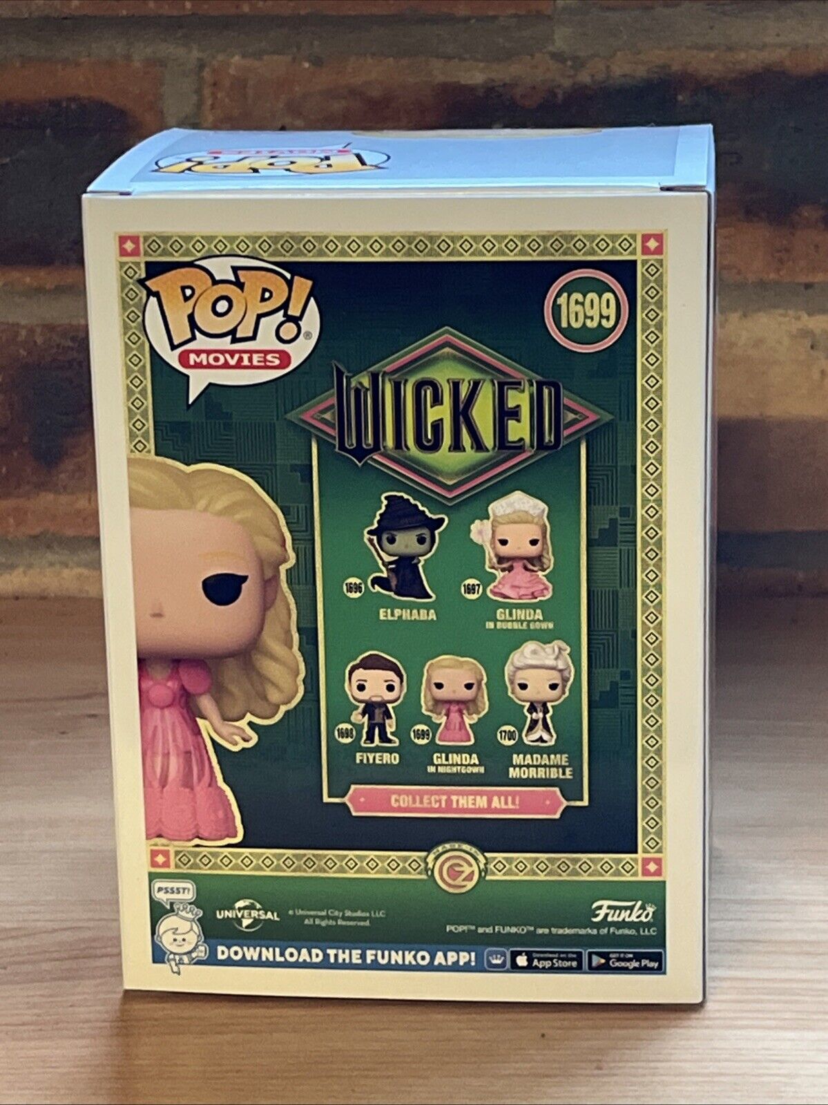 Funko POP! Wicked Part 1 Glinda in Nightgown Diamond Figure #1699 Gift In Stock - SOScollectible