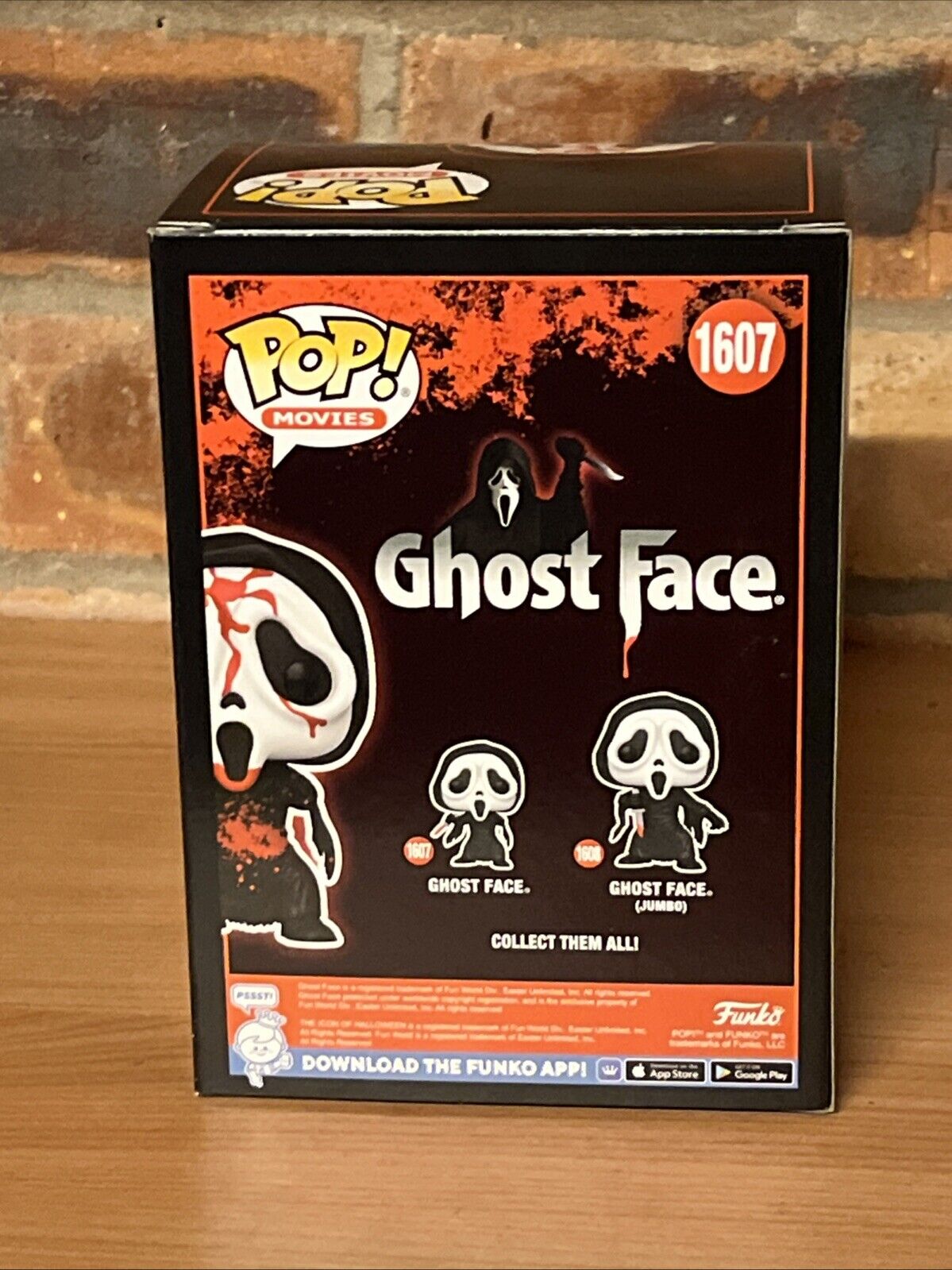 Funko Scream Bloody Ghostface 2024 Exc Pop #1607 In Stock Now Cult Horror Ghost - SOScollectible