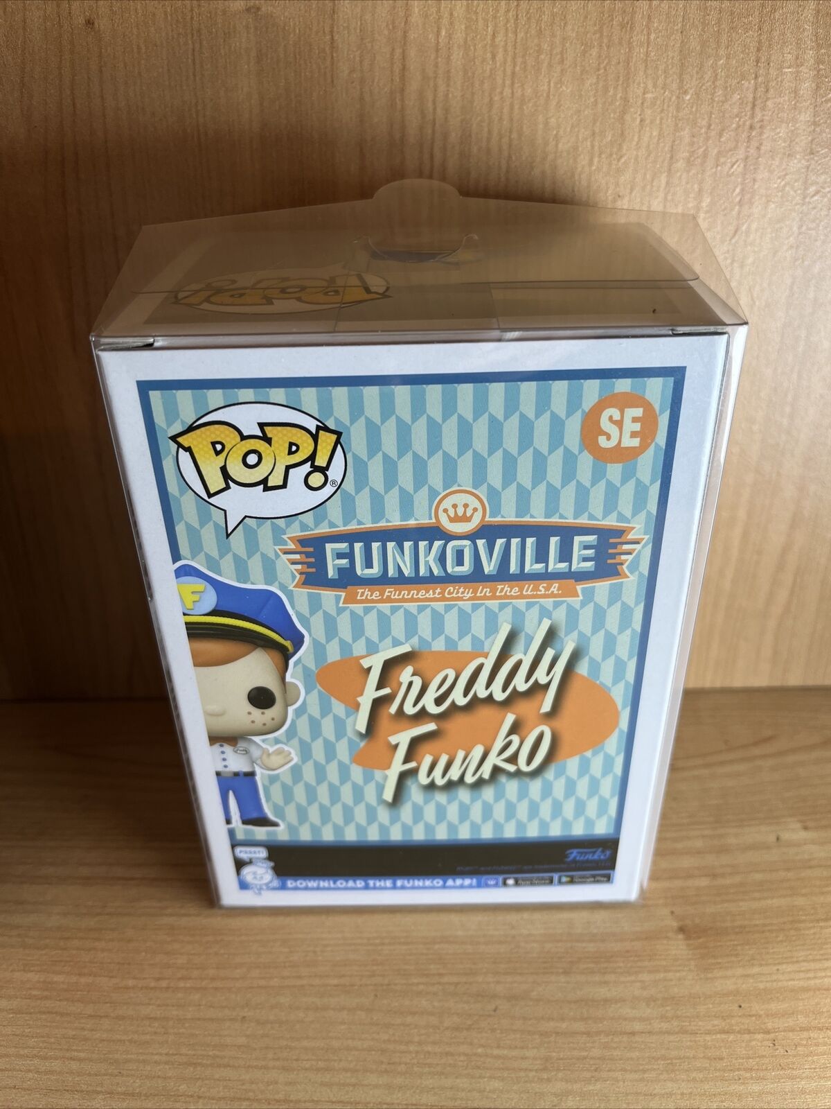 Funko SDCC 2023 Exclusive Fun On The Run Freddy Pop Security Guard Tickets - SOScollectible