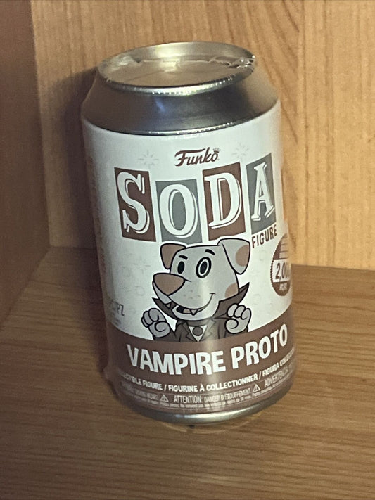 Funko Soda! Heavy Metal Halloween 2023 - Vampire Proto LE 2000 Sealed NYCC - SOScollectible