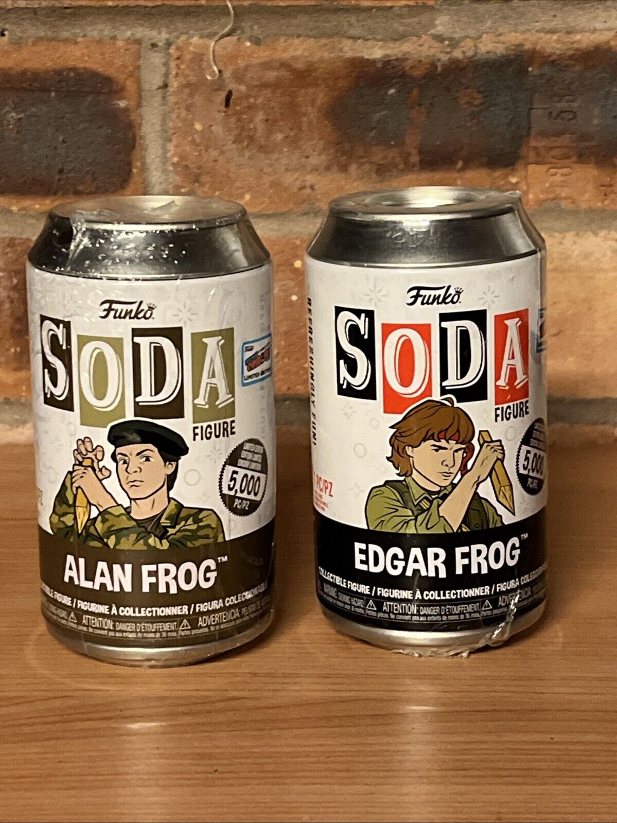 FUNKO SODA LOST BOYS ALAN & EDGAR FROG SEALED Chance Of Chase NYCC 2023 - SOScollectible