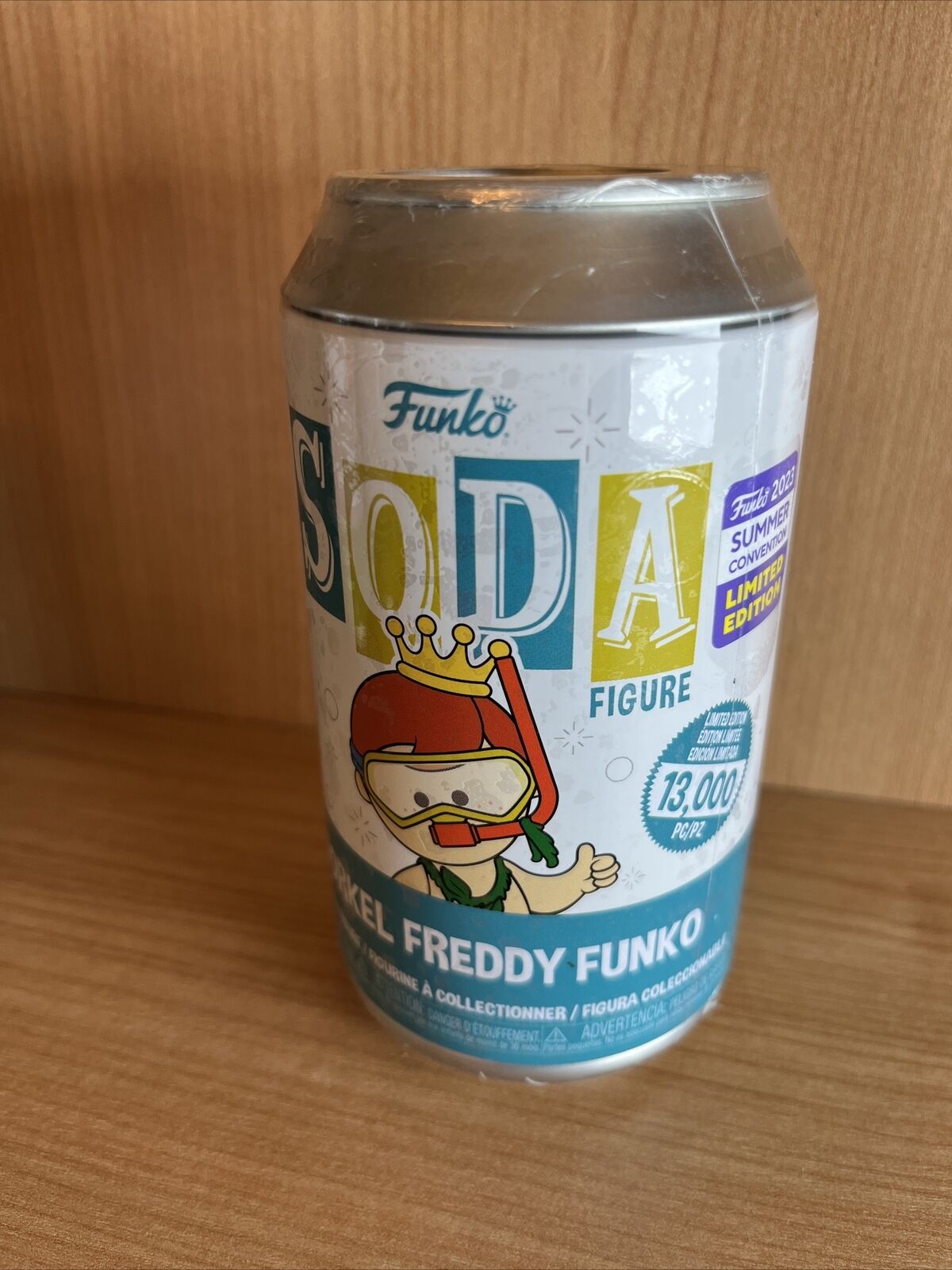 Funko Soda Snorkel Freddy Funko SDCC Exclusive 2023 Limited Chance of Chase - SOScollectible